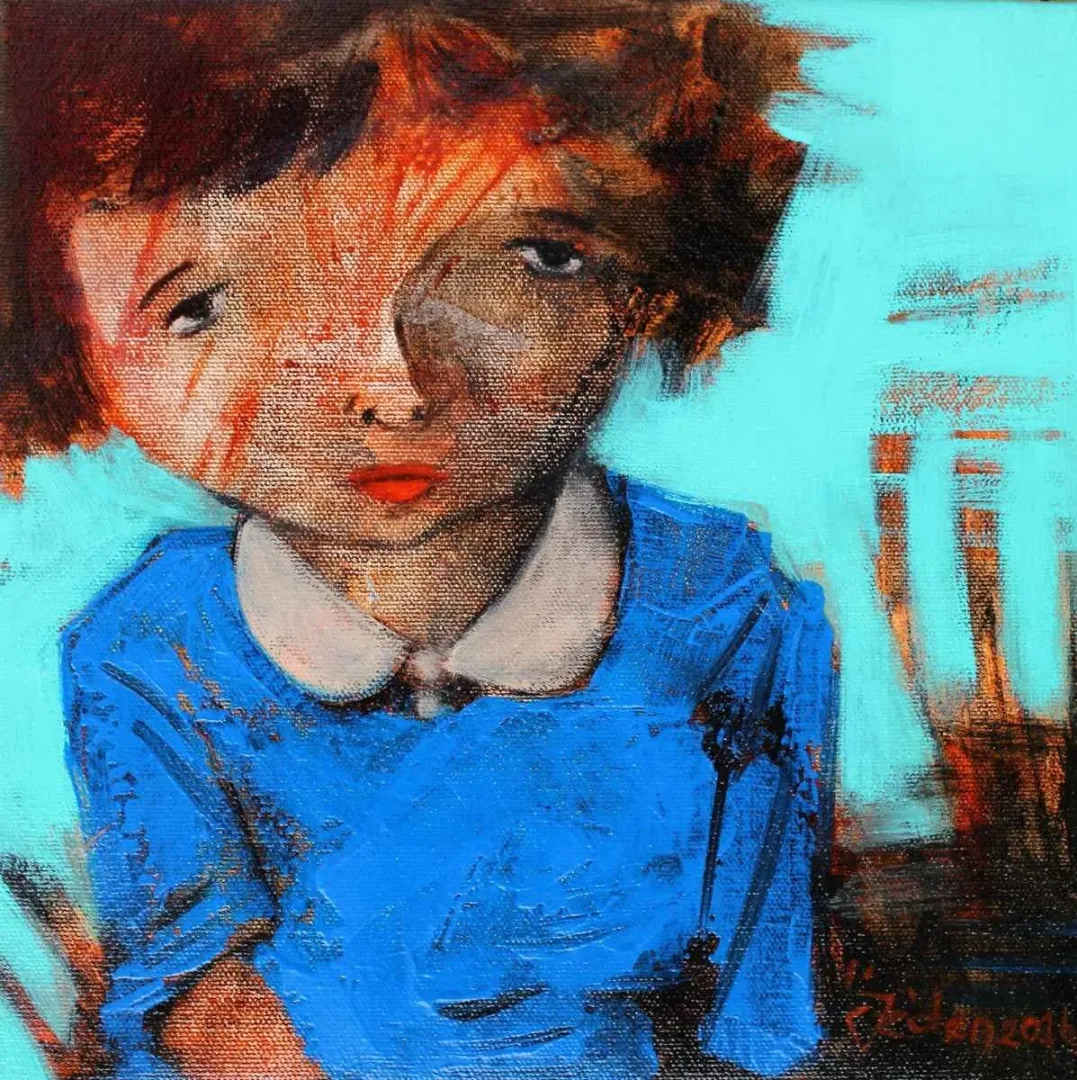 "isimsiz" eseri ÖZDEN GEZER tarafından 2016 yılında 25x25 cm ölçülerinde Tuval üzeri yağlı boya tekniği ile yapılmıştır.