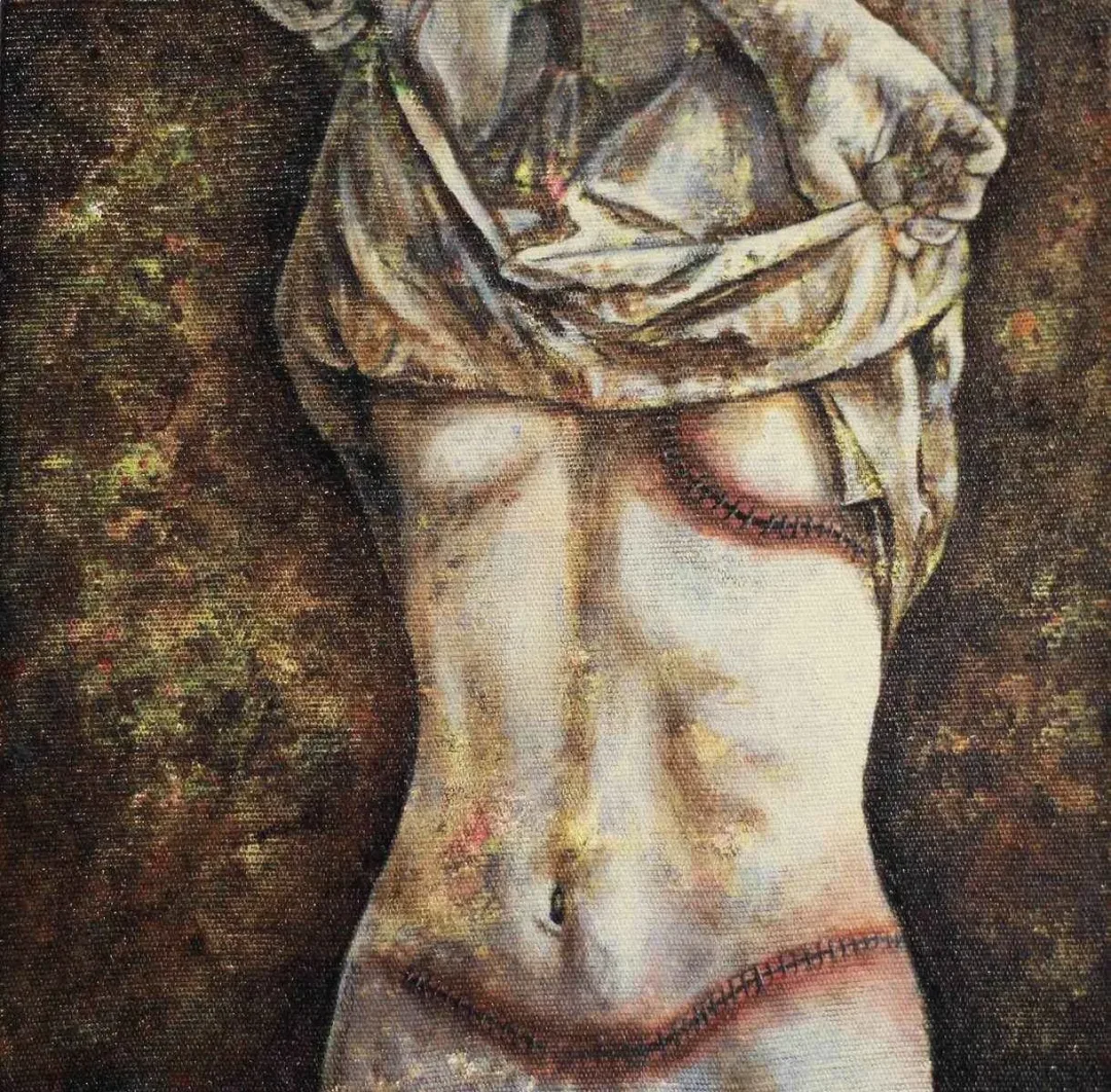 "isimsiz" eseri PARVİN GHORBANZADEH DİZAJİ tarafından 2016 yılında 25x25 cm ölçülerinde Tuval üzeri yağlı boya tekniği ile yapılmıştır.