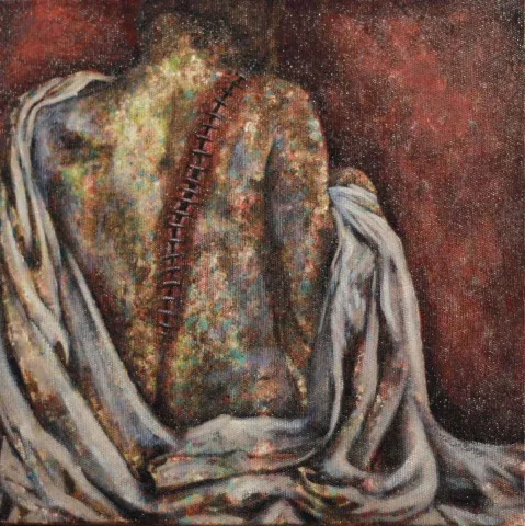 PARVİN GHORBANZADEH DİZAJİ — “isimsiz”, 2016 "isimsiz" eseri PARVİN GHORBANZADEH DİZAJİ tarafından 2016 yılında 25x25 cm ölçülerinde Tuval üzeri yağlı boya tekniği ile yapılmıştır.