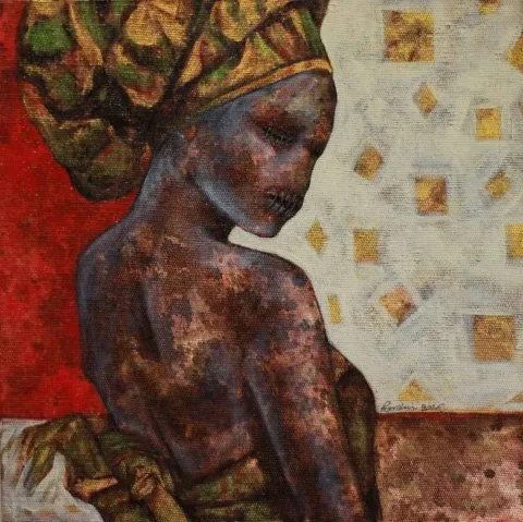 PARVİN GHORBANZADEH DİZAJİ — “isimsiz”, 2016 "isimsiz" eseri PARVİN GHORBANZADEH DİZAJİ tarafından 2016 yılında 25x25 cm ölçülerinde Tuval üzeri yağlı boya tekniği ile yapılmıştır.