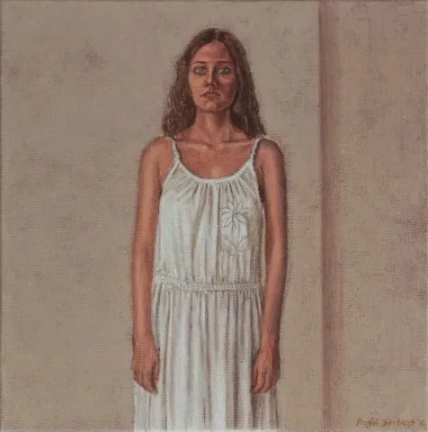 RUGÜL SERBEST — “isimsiz”, 2016 "isimsiz" eseri RUGÜL SERBEST tarafından 2016 yılında 25x25 cm ölçülerinde Tuval üzeri yağlı boya tekniği ile yapılmıştır.