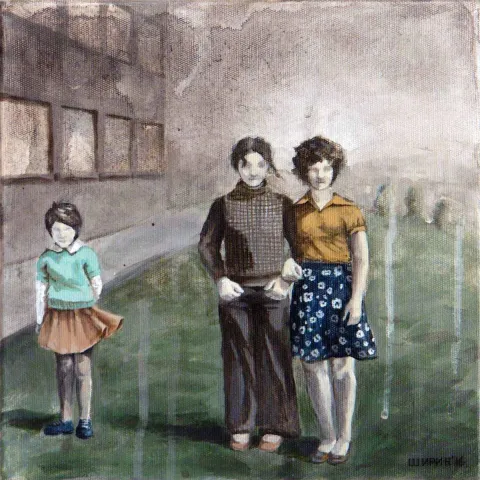 ŞİRİN YILMAZ — “isimsiz”, 2016 "isimsiz" eseri ŞİRİN YILMAZ tarafından 2016 yılında 25x25 cm ölçülerinde Tuval üzeri yağlı boya tekniği ile yapılmıştır.