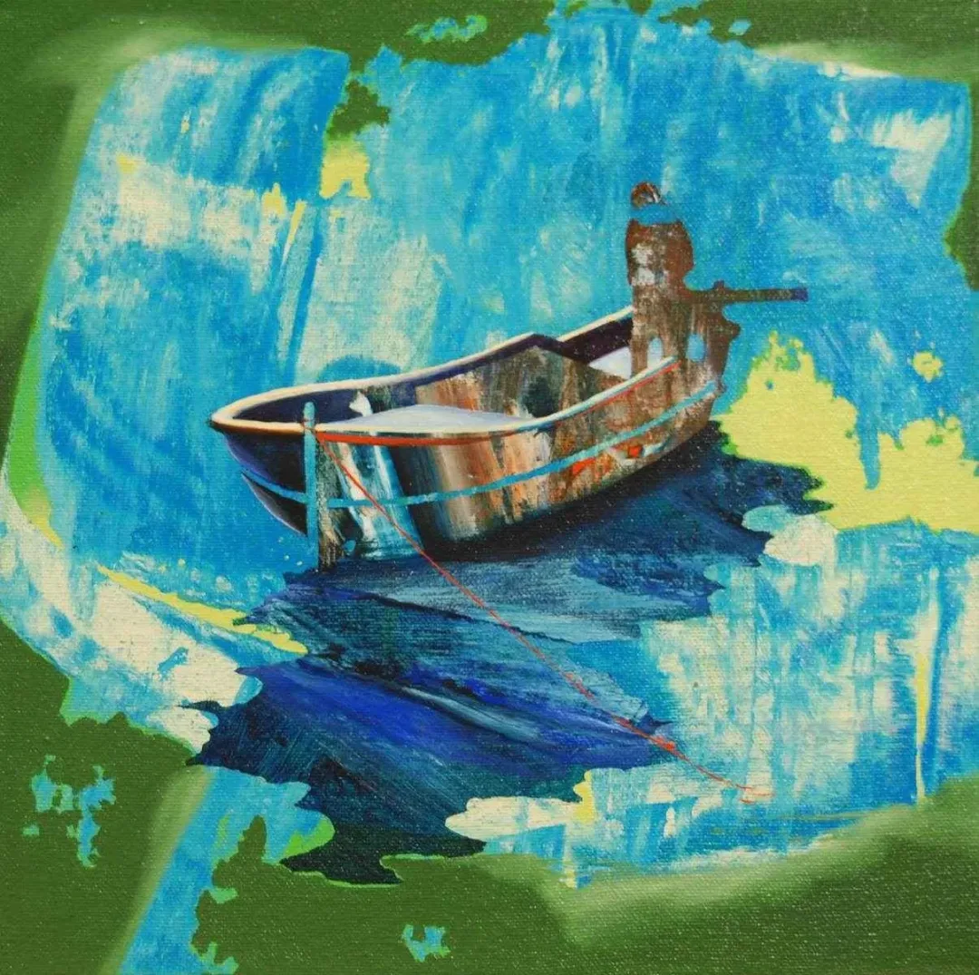 "isimsiz" eseri ÜMİT TÜRK tarafından 2016 yılında 25x25 cm ölçülerinde Tuval üzeri akrilik boya tekniği ile yapılmıştır.