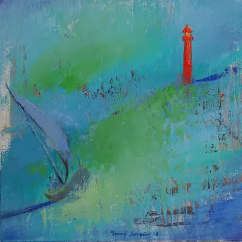 "isimsiz" eseri YUSUF ŞENGÜR tarafından 2016 yılında 25x25 cm ölçülerinde Tuval üzeri yağlı boya tekniği ile yapılmıştır.