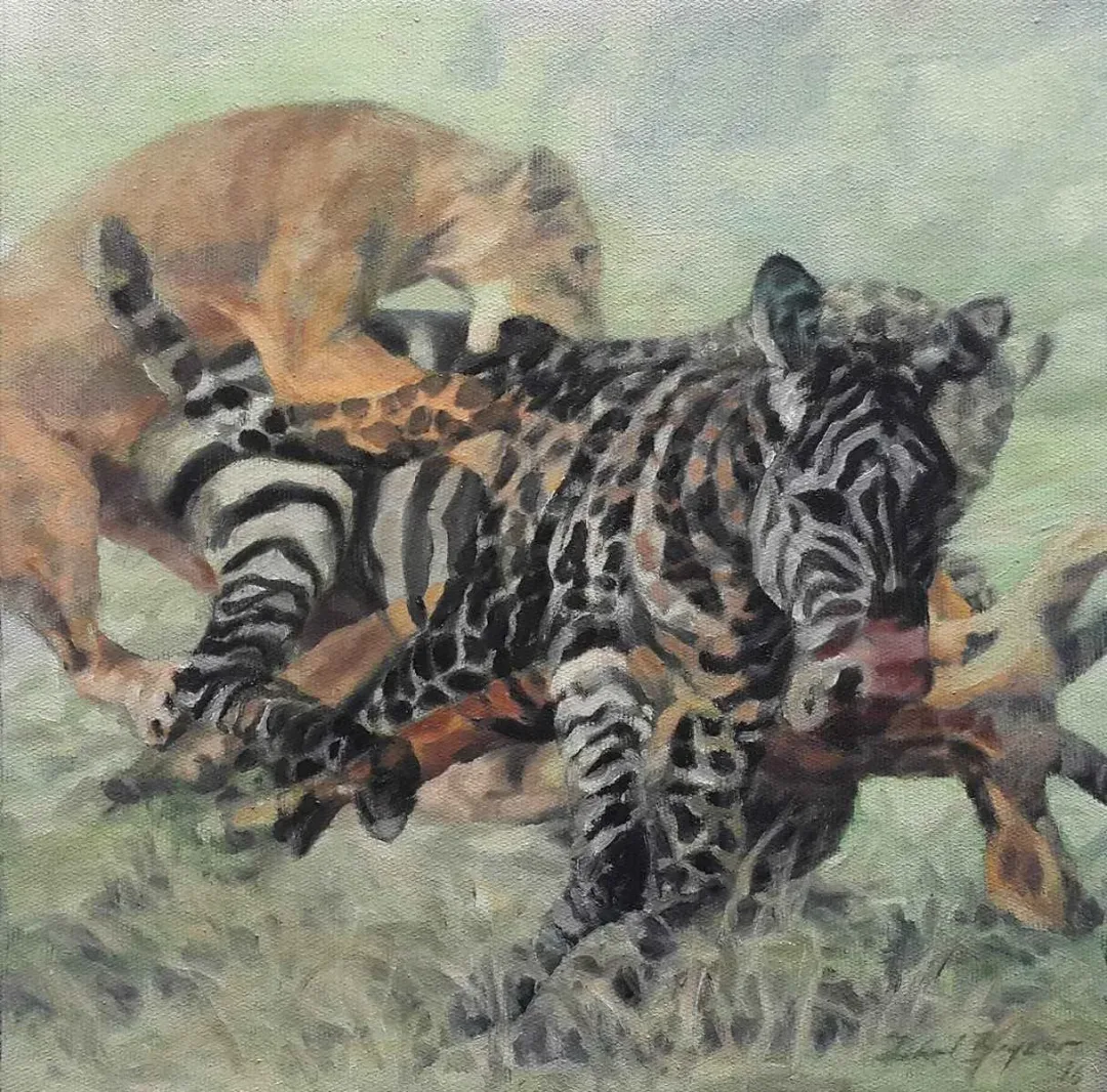 yakınlaştır "Bilinç Katmanları" eseri ZUHAL BAYSAR tarafından 2016 yılında 25x25 cm ölçülerinde Tuval üzeri yağlı boya tekniği ile yapılmıştır.
