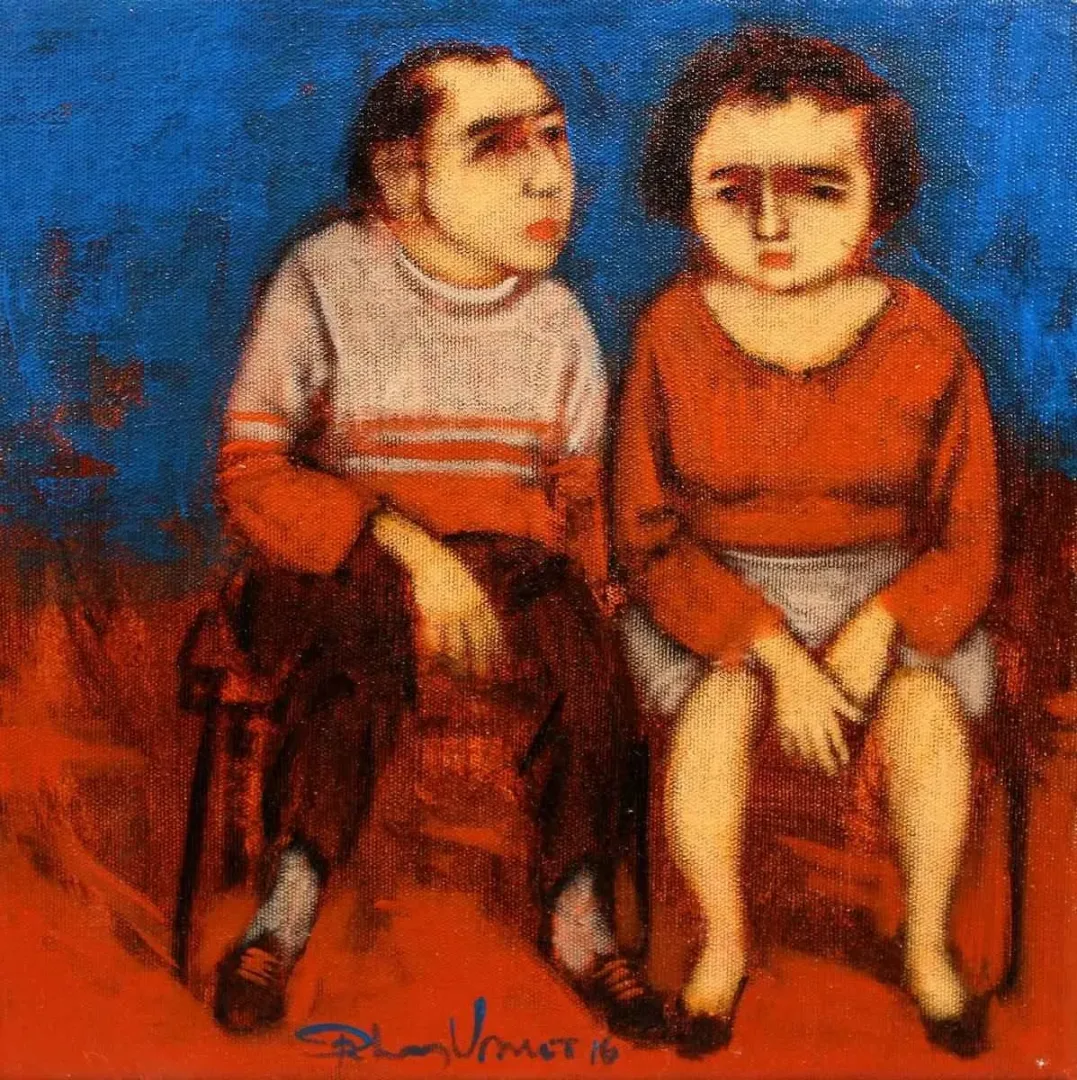 yakınlaştır "isimsiz" eseri ORHAN UMUT tarafından 2016 yılında 25x25 cm ölçülerinde Tuval üzeri akrilik boya tekniği ile yapılmıştır.