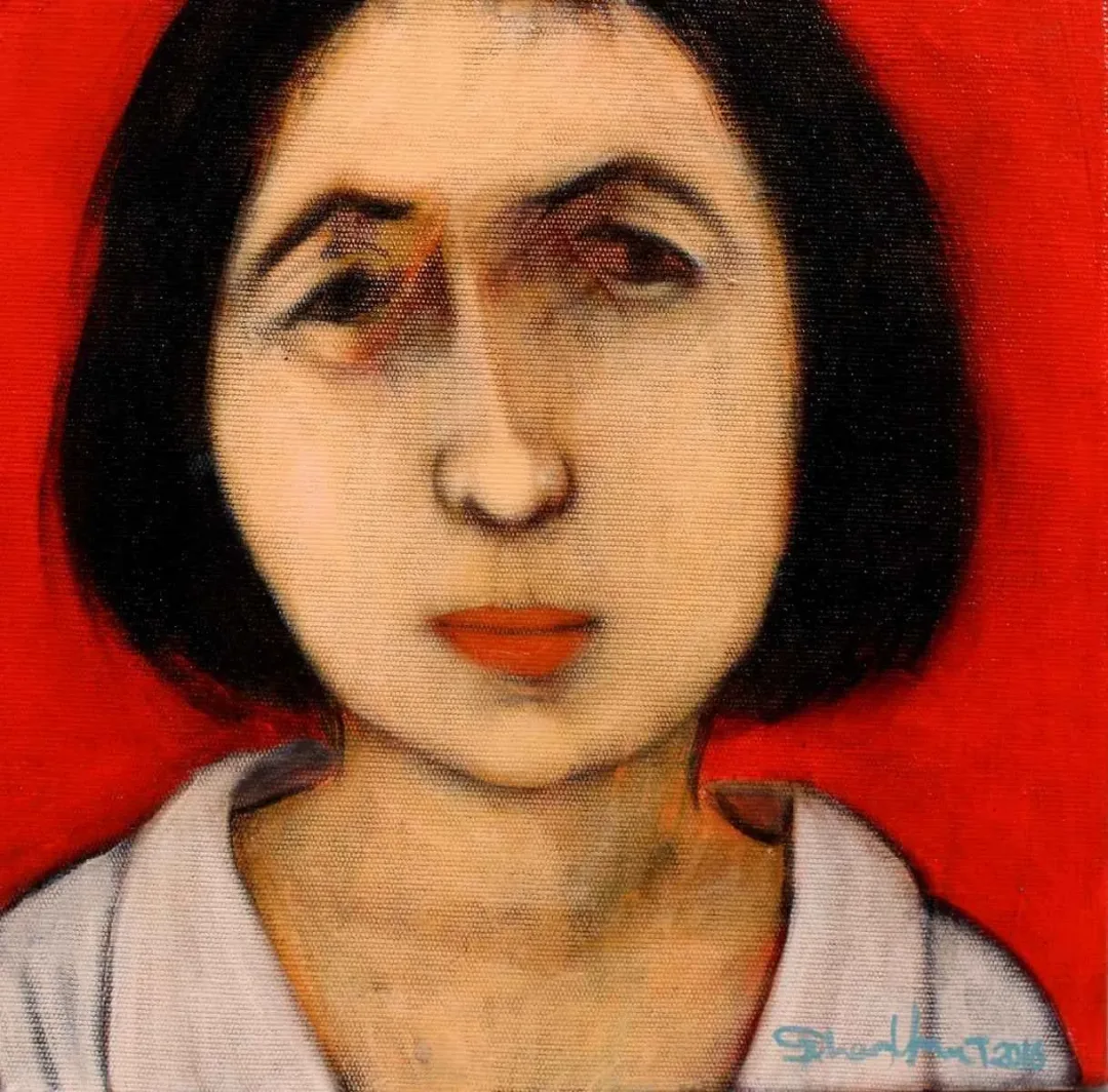 "isimsiz" eseri ORHAN UMUT tarafından 2016 yılında 25x25 cm ölçülerinde Tuval üzeri akrilik boya tekniği ile yapılmıştır.