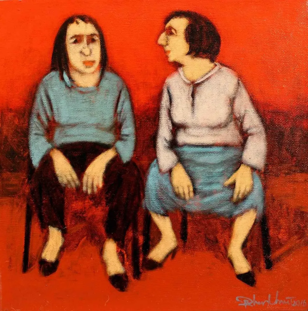 yakınlaştır "isimsiz" eseri ORHAN UMUT tarafından 2016 yılında 25x25 cm ölçülerinde Tuval üzeri akrilik boya tekniği ile yapılmıştır.
