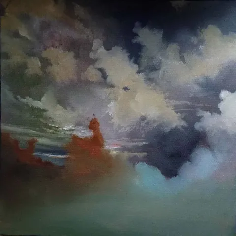 AĞIT UĞUR ULUDAĞ — “isimsiz”, 2016 "isimsiz" eseri AĞIT UĞUR ULUDAĞ tarafından 2016 yılında 25x25 cm ölçülerinde Tuval üzeri yağlı boya tekniği ile yapılmıştır.