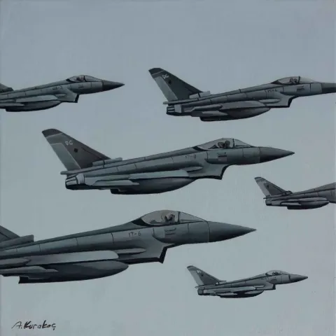 "isimsiz" eseri ALİ KARAKOÇ tarafından 2016 yılında 25x25 cm ölçülerinde Tuval üzeri yağlı boya tekniği ile yapılmıştır.