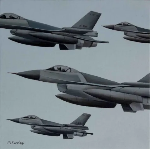 ALİ KARAKOÇ — “isimsiz”, 2016 "isimsiz" eseri ALİ KARAKOÇ tarafından 2016 yılında 25x25 cm ölçülerinde Tuval üzeri yağlı boya tekniği ile yapılmıştır.