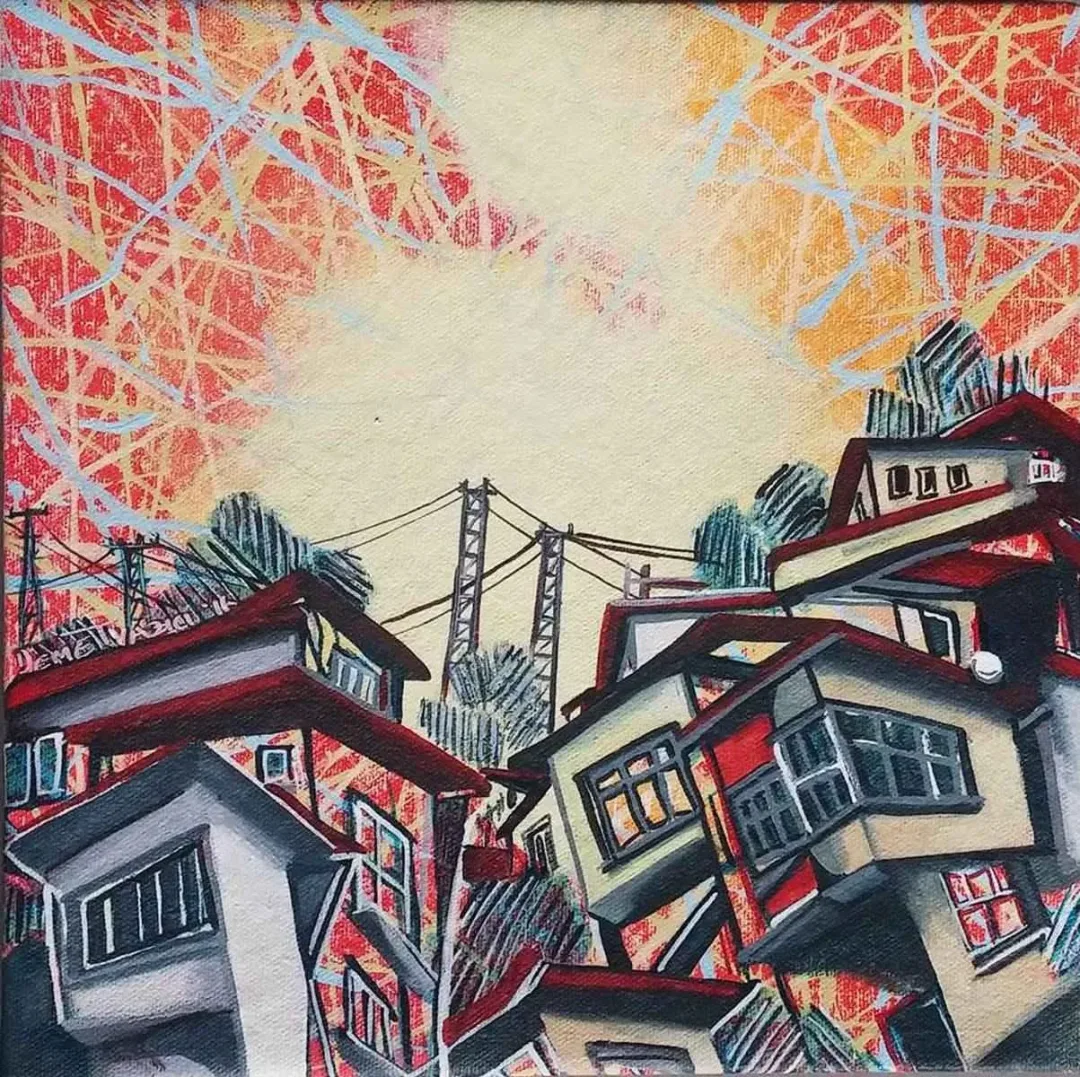 yakınlaştır "isimsiz" eseri DEMET YAZICI tarafından 2016 yılında 25x25 cm ölçülerinde Tuval üzeri akrilik ve yağlı boya tekniği ile yapılmıştır.