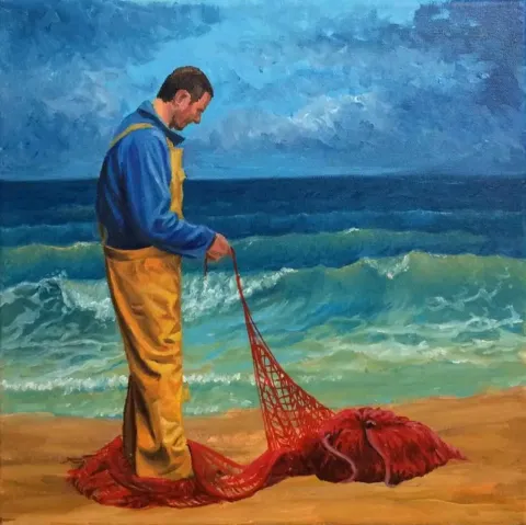 DEVRİM DEMİRAL — “isimsiz”, 2016 "isimsiz" eseri DEVRİM DEMİRAL tarafından 2016 yılında 25x25 cm ölçülerinde Tuval üzeri yağlı boya tekniği ile yapılmıştır.