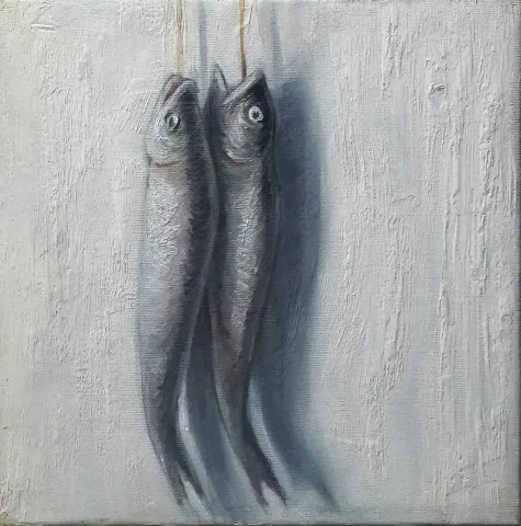 ERDİ KORKMAZ — “isimsiz”, 2016 "isimsiz" eseri ERDİ KORKMAZ tarafından 2016 yılında 25x25 cm ölçülerinde Tuval üzeri yağlı boya tekniği ile yapılmıştır.