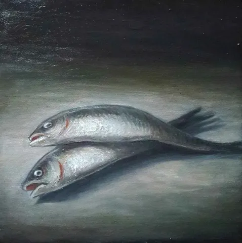 ERDİ KORKMAZ — “isimsiz”, 2016 "isimsiz" eseri ERDİ KORKMAZ tarafından 2016 yılında 25x25 cm ölçülerinde Tuval üzeri yağlı boya tekniği ile yapılmıştır.