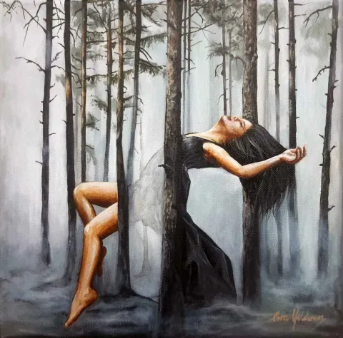 ESRA YILDIRIM 1995 — “isimsiz”, 2016 "isimsiz" eseri ESRA YILDIRIM 1995 tarafından 2016 yılında 25x25 cm ölçülerinde Tuval üzeri yağlı boya tekniği ile yapılmıştır.