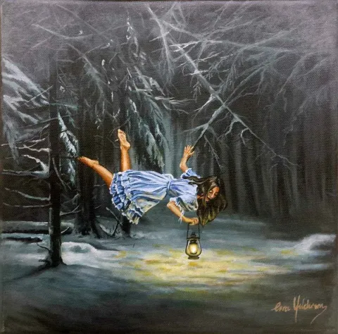 ESRA YILDIRIM 1995 — “isimsiz”, 2016 "isimsiz" eseri ESRA YILDIRIM 1995 tarafından 2016 yılında 25x25 cm ölçülerinde Tuval üzeri yağlı boya tekniği ile yapılmıştır.