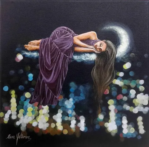 ESRA YILDIRIM 1995 — “isimsiz”, 2016 "isimsiz" eseri ESRA YILDIRIM 1995 tarafından 2016 yılında 25x25 cm ölçülerinde Tuval üzeri yağlı boya tekniği ile yapılmıştır.