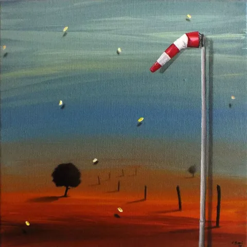 HASAN BASRİ İNAN — “Seyyah Olup Şu Alemi Gezerim”, 2016 "Seyyah Olup Şu Alemi Gezerim" eseri HASAN BASRİ İNAN tarafından 2016 yılında 25x25 cm ölçülerinde Tuval üzeri yağlı boya tekniği ile yapılmıştır.