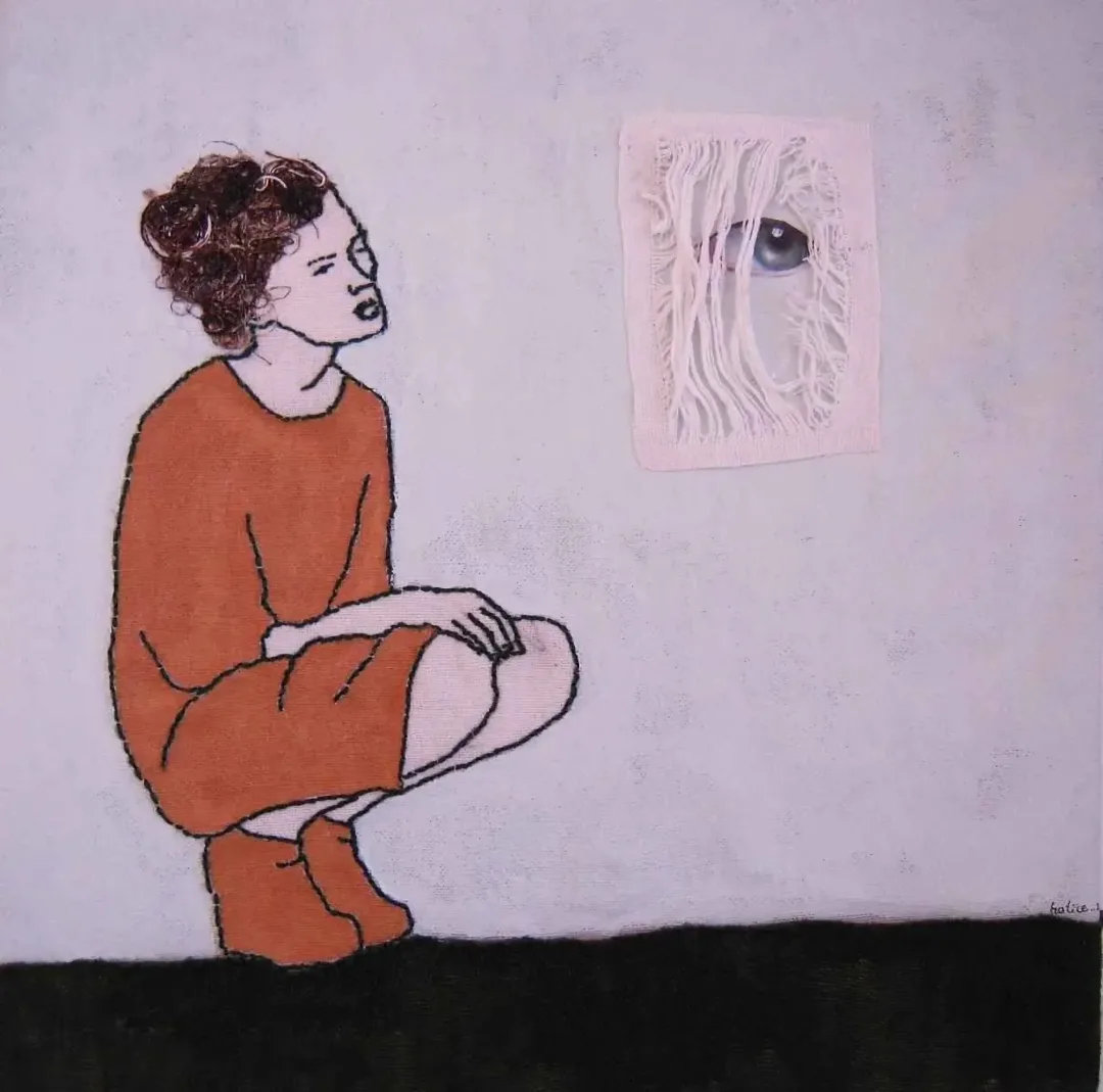 HATİCE DOĞAN — “isimsiz”, 2016 "isimsiz" eseri HATİCE DOĞAN tarafından 2016 yılında 25x25 cm ölçülerinde Tuval üzeri karışık teknik tekniği ile yapılmıştır.