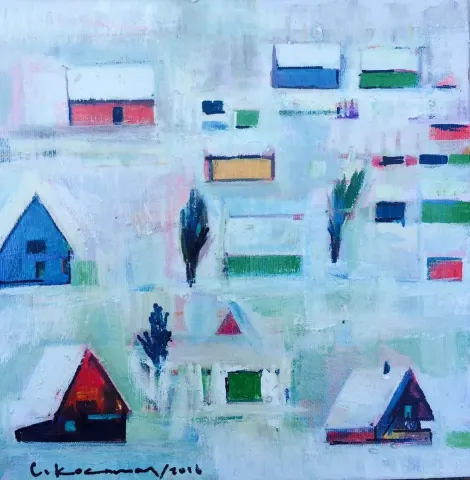 CEVDET KOCAMAN — “isimsiz”, 2016 "isimsiz" eseri CEVDET KOCAMAN tarafından 2016 yılında 25x25 cm ölçülerinde Tuval üzeri yağlı boya tekniği ile yapılmıştır.