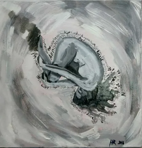 HÜSEYİN RÜSTEMOĞLU — “isimsiz”, 2016 "isimsiz" eseri HÜSEYİN RÜSTEMOĞLU tarafından 2016 yılında 25x25 cm ölçülerinde Tuval üzeri yağlı boya tekniği ile yapılmıştır.