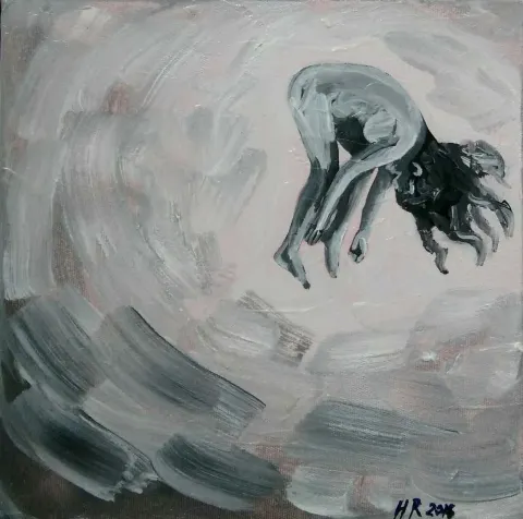 HÜSEYİN RÜSTEMOĞLU — “isimsiz”, 2016 "isimsiz" eseri HÜSEYİN RÜSTEMOĞLU tarafından 2016 yılında 25x25 cm ölçülerinde Tuval üzeri yağlı boya tekniği ile yapılmıştır.