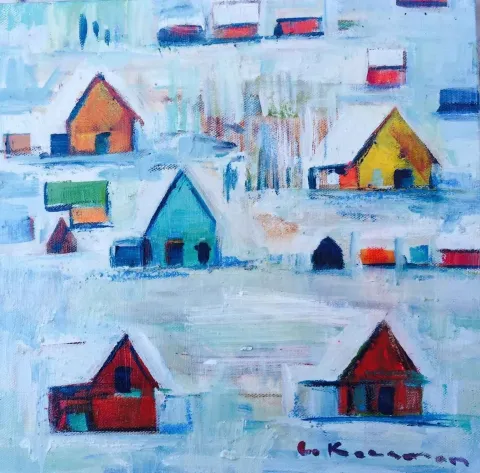 CEVDET KOCAMAN — “isimsiz”, 2016 "isimsiz" eseri CEVDET KOCAMAN tarafından 2016 yılında 25x25 cm ölçülerinde Tuval üzeri yağlı boya tekniği ile yapılmıştır.