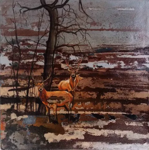 "isimsiz" eseri MAHMUT ÖZDEMİR tarafından 2016 yılında 25x25 cm ölçülerinde Tuval üzeri yağlı boya tekniği ile yapılmıştır.