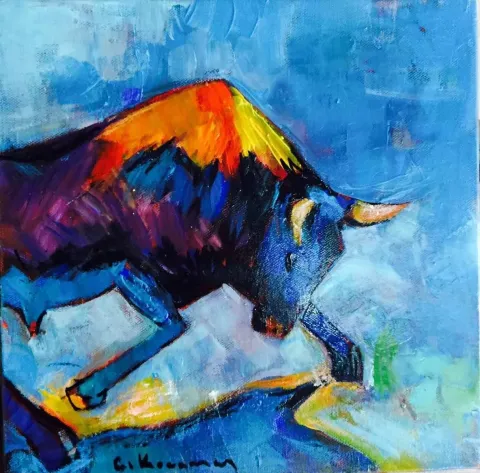 CEVDET KOCAMAN — “isimsiz”, 2016 "isimsiz" eseri CEVDET KOCAMAN tarafından 2016 yılında 25x25 cm ölçülerinde Tuval üzeri yağlı boya tekniği ile yapılmıştır.