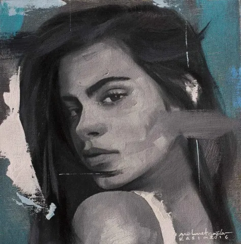 MEHMET ÇAĞLAR — “isimsiz”, 2016 "isimsiz" eseri MEHMET ÇAĞLAR tarafından 2016 yılında 25x25 cm ölçülerinde Tuval üzeri yağlı boya tekniği ile yapılmıştır.