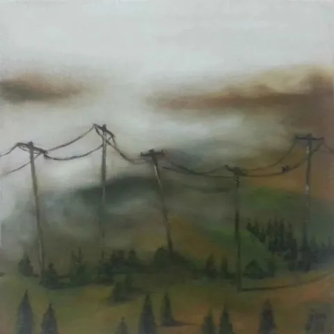 MEKİYE CEYLAN — “isimsiz”, 2016 "isimsiz" eseri MEKİYE CEYLAN tarafından 2016 yılında 25x25 cm ölçülerinde Tuval üzeri yağlı boya tekniği ile yapılmıştır.