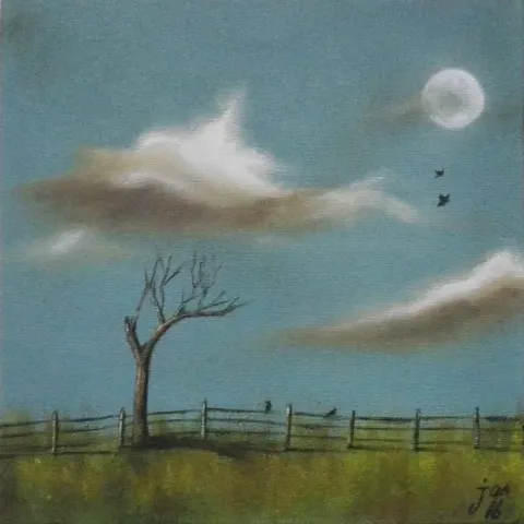 MEKİYE CEYLAN — “isimsiz”, 2016 "isimsiz" eseri MEKİYE CEYLAN tarafından 2016 yılında 25x25 cm ölçülerinde Tuval üzeri yağlı boya tekniği ile yapılmıştır.