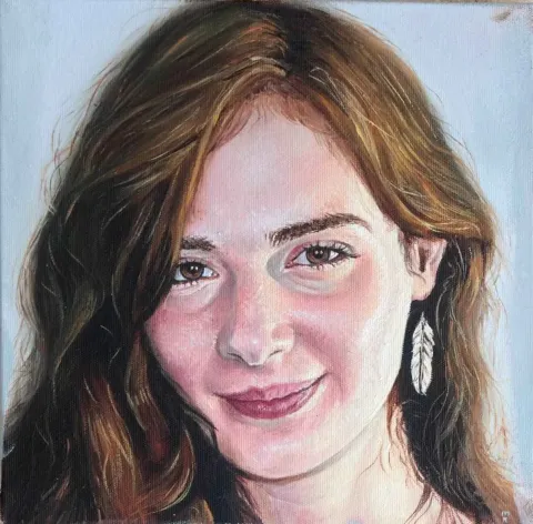 MERVE KURT — “isimsiz”, 2016 "isimsiz" eseri MERVE KURT tarafından 2016 yılında 25x25 cm ölçülerinde Tuval üzeri yağlı boya tekniği ile yapılmıştır.