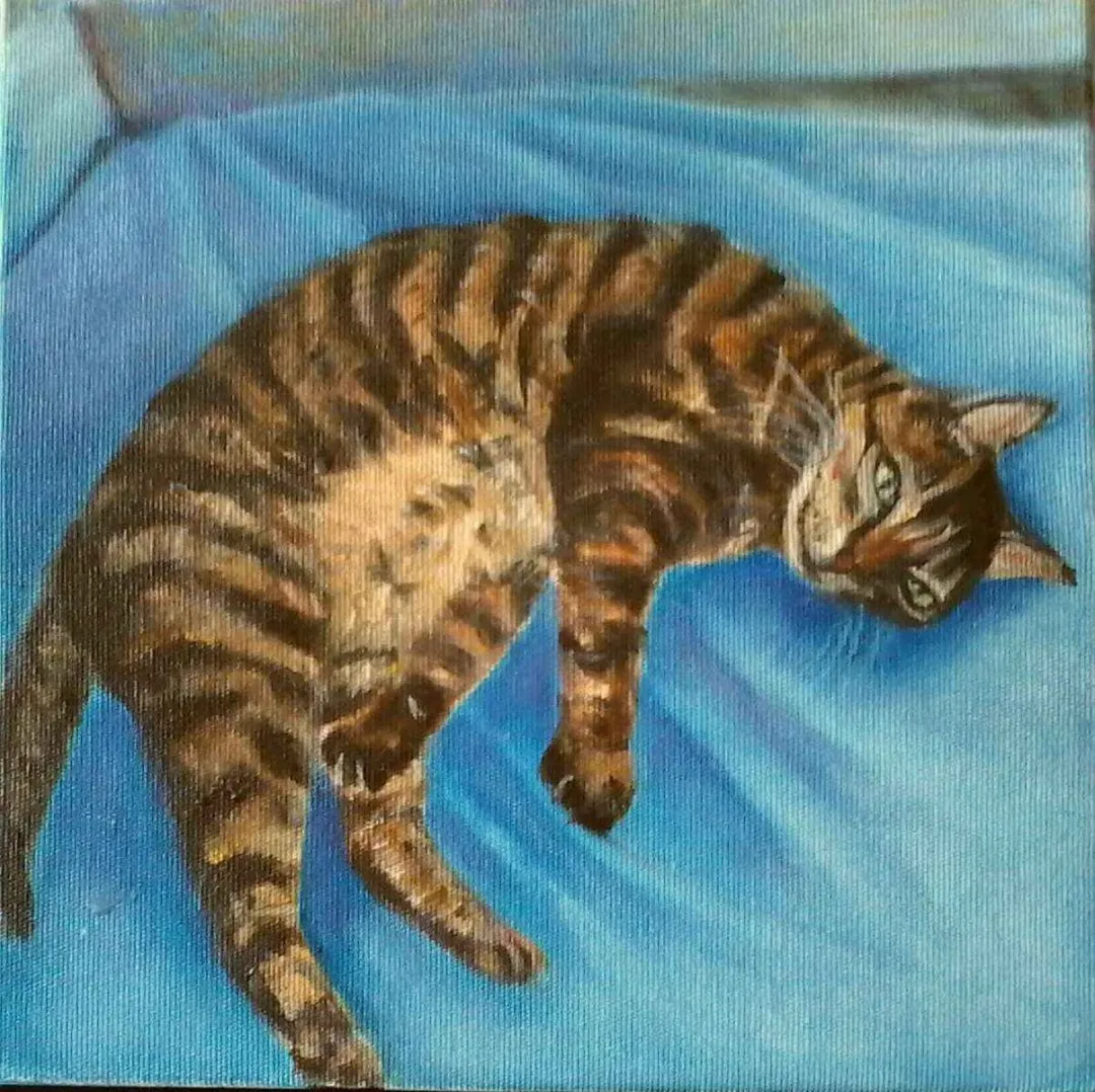 yakınlaştır "isimsiz" eseri NESLİHAN RUGANCI tarafından 2016 yılında 25x25 cm ölçülerinde Tuval üzeri akrilik boya tekniği ile yapılmıştır.