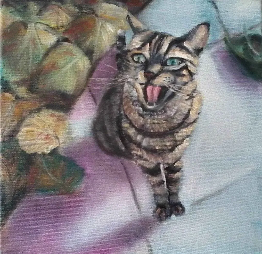 yakınlaştır "isimsiz" eseri NESLİHAN RUGANCI tarafından 2016 yılında 25x25 cm ölçülerinde Tuval üzeri akrilik boya tekniği ile yapılmıştır.