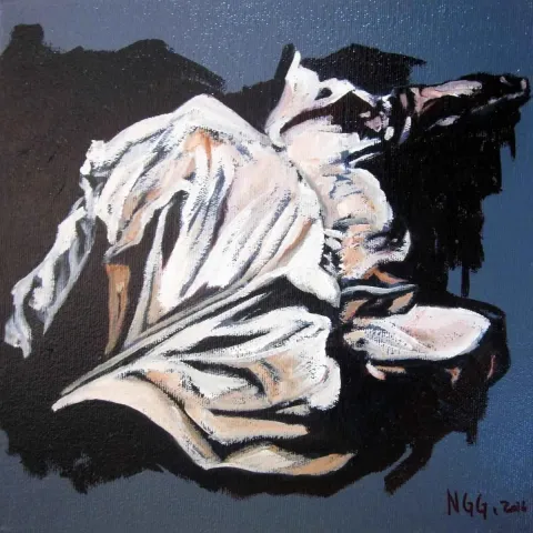 NURGÜL GÜN GÜNEY — “Beden Düzenlemesi”, 2016 "Beden Düzenlemesi" eseri NURGÜL GÜN GÜNEY tarafından 2016 yılında 25x25 cm ölçülerinde Tuval üzeri yağlı boya tekniği ile yapılmıştır.