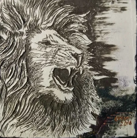 "isimsiz" eseri ORÇUN İLTER tarafından 2016 yılında 25x25 cm ölçülerinde Seramik tekniği ile yapılmıştır.