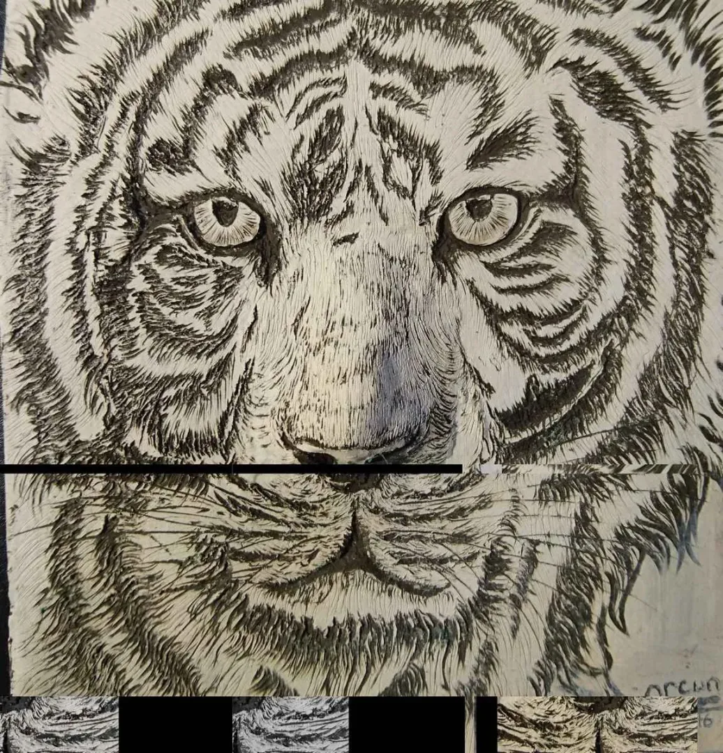yakınlaştır "isimsiz" eseri ORÇUN İLTER tarafından 2016 yılında 25x25 cm ölçülerinde Seramik tekniği ile yapılmıştır.