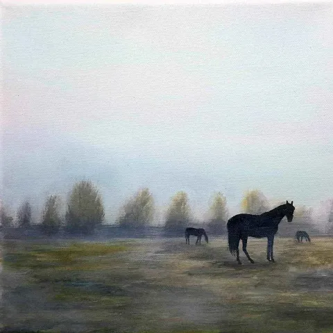 ÖZLEM KARA — “isimsiz”, 2016 "isimsiz" eseri ÖZLEM KARA tarafından 2016 yılında 25x25 cm ölçülerinde Tuval üzeri yağlı boya tekniği ile yapılmıştır.