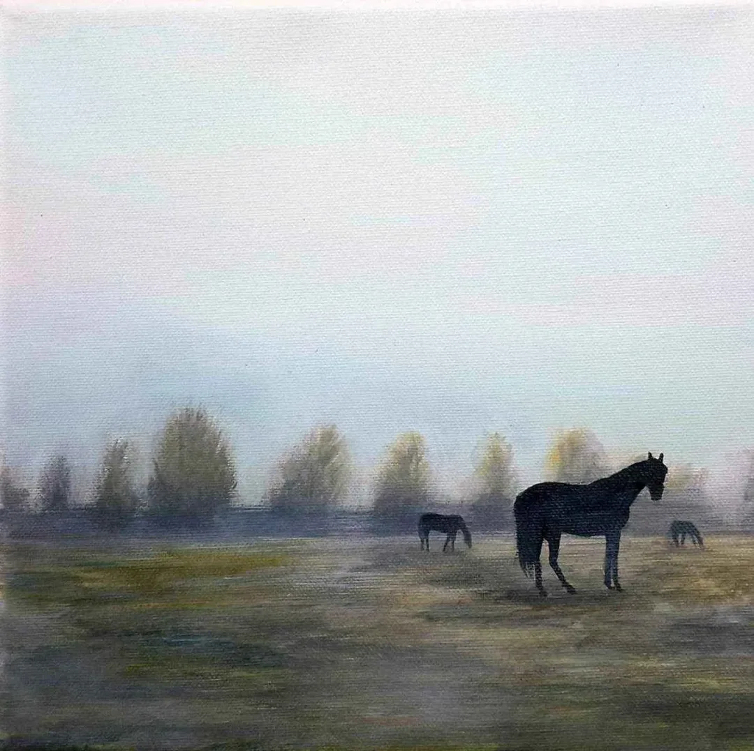 "isimsiz" eseri ÖZLEM KARA tarafından 2016 yılında 25x25 cm ölçülerinde Tuval üzeri yağlı boya tekniği ile yapılmıştır.