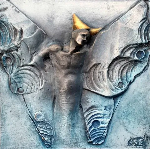 SERKAN SUPHİ ERTUĞRUL — “isimsiz”, 2016 "isimsiz" eseri SERKAN SUPHİ ERTUĞRUL tarafından 2016 yılında 25x25 cm ölçülerinde Seramik tekniği ile yapılmıştır.
