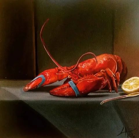 UĞUR AVCI — “isimsiz”, 2016 "isimsiz" eseri UĞUR AVCI tarafından 2016 yılında 25x25 cm ölçülerinde Tuval üzeri yağlı boya tekniği ile yapılmıştır.