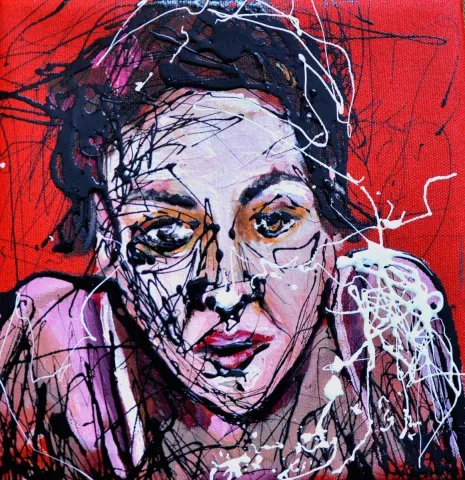 ALPDOĞAN ERCİŞ — “İzdüşüm”, 2016 "İzdüşüm" eseri ALPDOĞAN ERCİŞ tarafından 2016 yılında 25x25 cm ölçülerinde Tuval üzeri yağlı boya tekniği ile yapılmıştır.