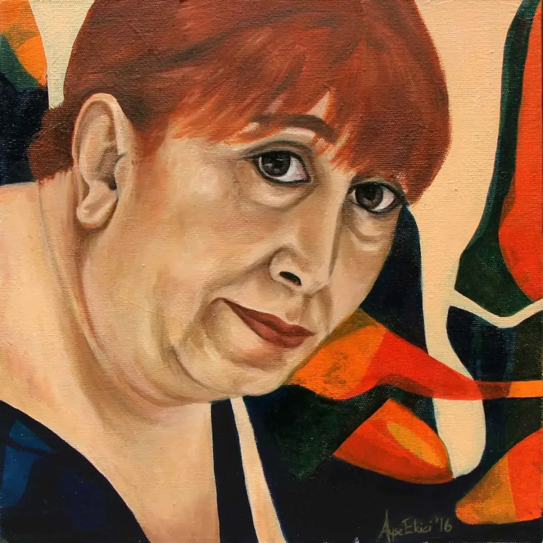 yakınlaştır "Lale" eseri AYŞE EKİCİ tarafından 2016 yılında 25x25 cm ölçülerinde Tuval üzeri yağlı boya tekniği ile yapılmıştır.