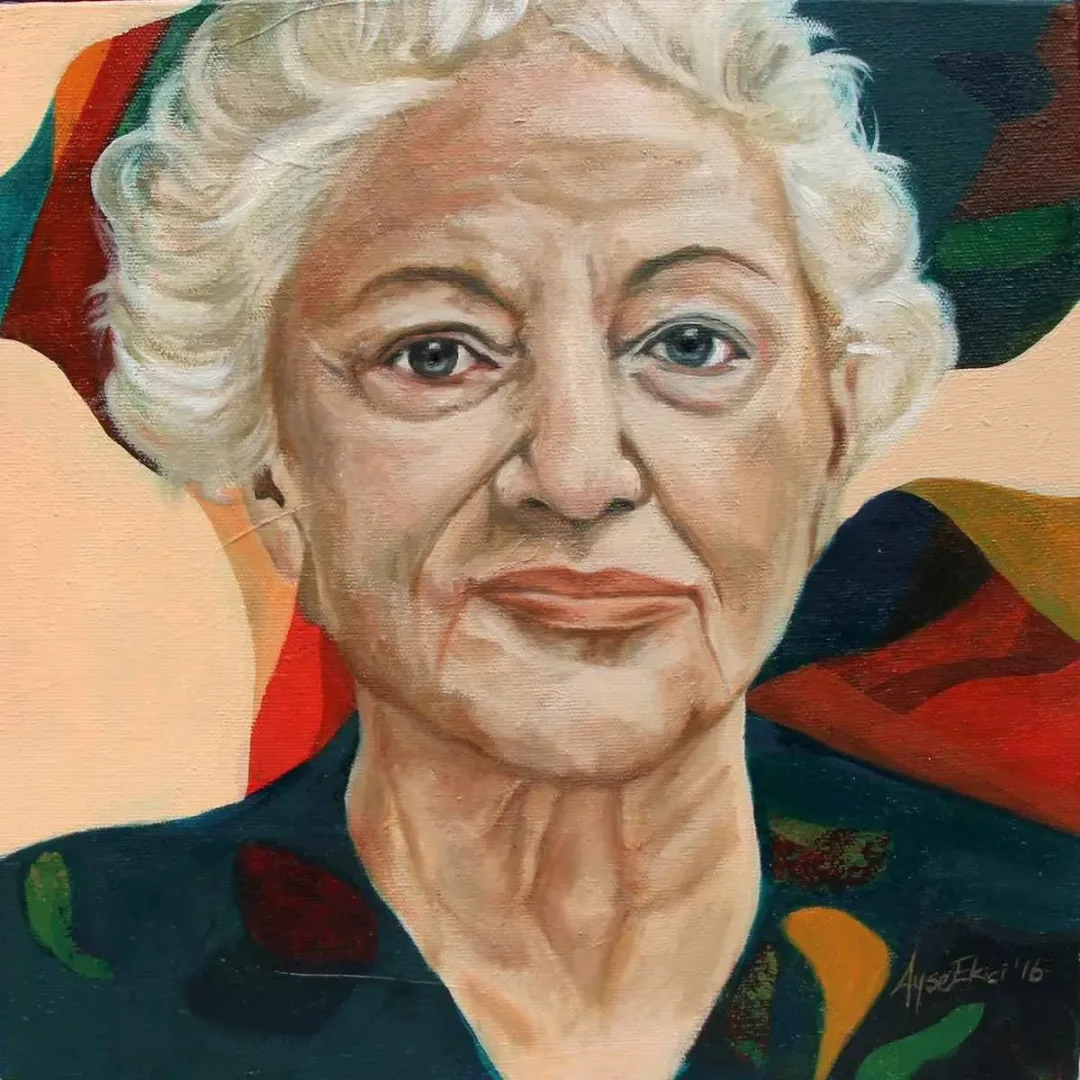 yakınlaştır "Leyla" eseri AYŞE EKİCİ tarafından 2016 yılında 25x25 cm ölçülerinde Tuval üzeri yağlı boya tekniği ile yapılmıştır.