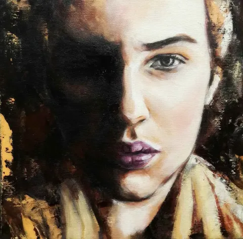 "isimsiz" eseri FEYZA SOYDAN tarafından 2016 yılında 25x25 cm ölçülerinde Tuval üzeri yağlı boya tekniği ile yapılmıştır.