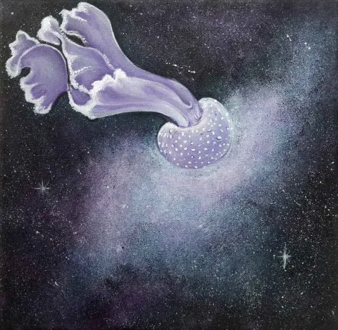 İNCİ YARIM — “isimsiz”, 2016 "isimsiz" eseri İNCİ YARIM tarafından 2016 yılında 25x25 cm ölçülerinde Tuval üzeri akrilik boya tekniği ile yapılmıştır.