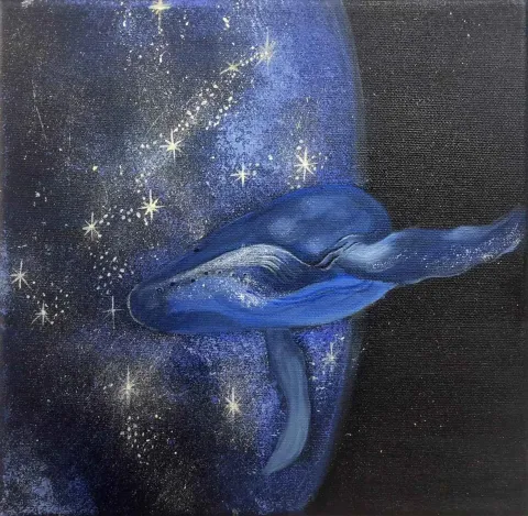 İNCİ YARIM — “isimsiz”, 2016 "isimsiz" eseri İNCİ YARIM tarafından 2016 yılında 25x25 cm ölçülerinde Tuval üzeri akrilik boya tekniği ile yapılmıştır.