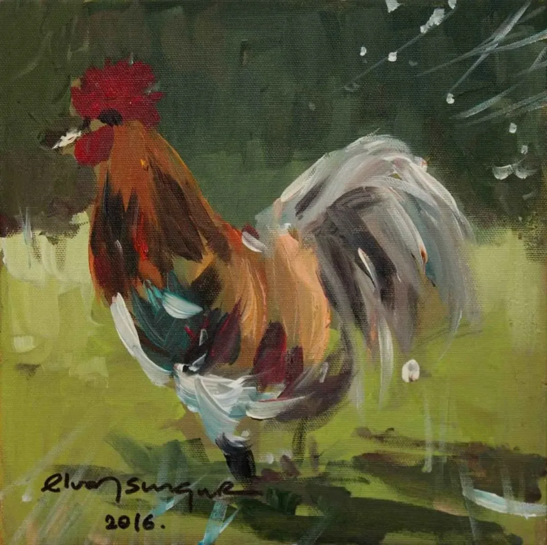 "isimsiz" eseri ELVAN SUNGUR tarafından 2016 yılında 25x25 cm ölçülerinde Tuval üzeri yağlı boya tekniği ile yapılmıştır.